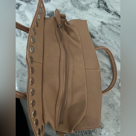SR2 by Sondra Roberts tan studded purse - Picture 4 of 10